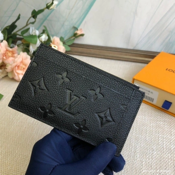 Official oldcobbler LOUIS VUITTON HOLDER CARD ZIPPED 0813